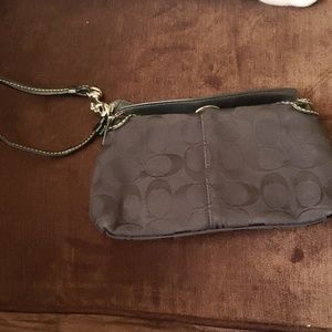 Coach wristlet